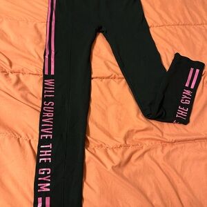 Exercise pants size l/xl Blue Star girls